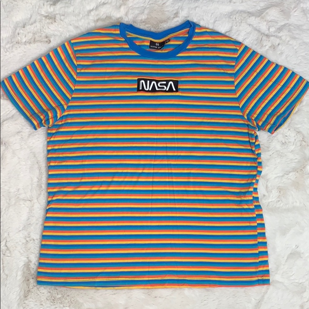 NASA Stripped T-Shirt